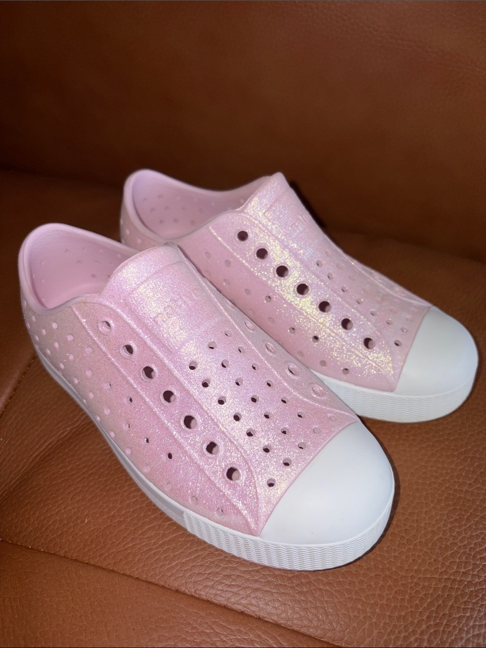 Kids punk glitter Natives size 12c